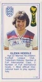 1980 Birds Eye England's World Cup Team #NNO Glenn Hoddle Front