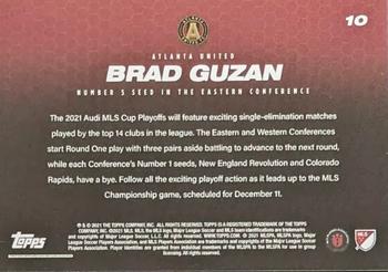2021 Topps On-Demand MLS Set #11: MLS Playoffs - Green #10 Brad Guzan Back