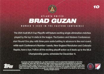 2021 Topps On-Demand MLS Set #11: MLS Playoffs - Orange #10 Brad Guzan Back