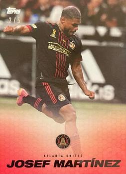 2021 Topps On-Demand MLS Set #11: MLS Playoffs - Red #9 Josef Martínez Front