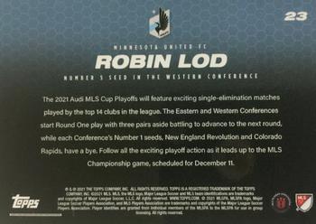2021 Topps On-Demand MLS Set #11: MLS Playoffs - Red #23 Robin Lod Back