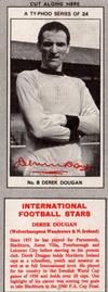 1967-68 Ty-Phoo International Football Stars Series 1 (Packet) #8 Derek Dougan Front