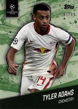 2021 Topps Giovanni Reyna American Dream UEFA Champions League - Green #NNO Tyler Adams Front