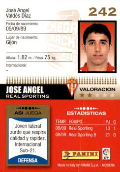 2009-10 Panini Megacracks #242 Jose Angel Back