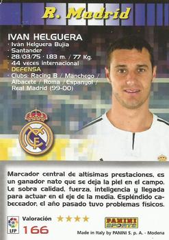 2004-05 Panini Megacracks #166 Ivan Helguera Back