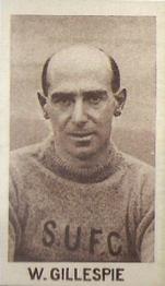 1927 Roche & Co. Ltd The Rising Sun Famous Footballers #23 Billy Gillespie Front