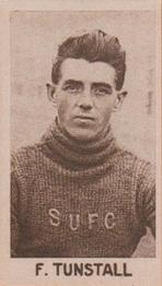 1927 Roche & Co. Ltd The Rising Sun Famous Footballers #37 Fred Tunstall Front