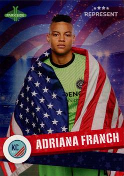 2021 Parkside NWSL Premier Edition - Represent #R1 Adrianna Franch Front