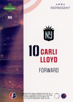 2021 Parkside NWSL Premier Edition - Represent #R13 Carli Lloyd Back