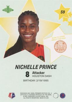 2021 Parkside NWSL Premier Edition - Stars #S9 Nichelle Prince Back