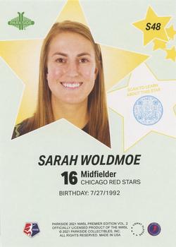 2021 Parkside NWSL Premier Edition - Stars #S48 Sarah Woldmoe Back