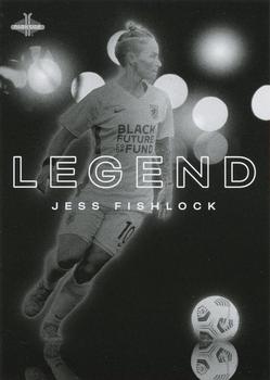 2021 Parkside NWSL Premier Edition - Legends Black and White #L8 Jess Fishlock Front