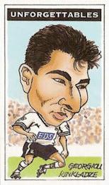 1997-98 Unforgettables Derby County #NNO Georgi Kinkladze Front