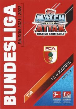 2021-22 Topps Match Attax Bundesliga - XMAS Cards #XMAS1 Rafal Gikiewicz Back