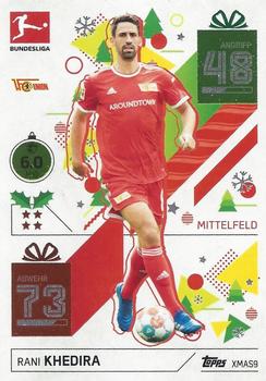 2021-22 Topps Match Attax Bundesliga - XMAS Cards #XMAS9 Rani Khedira Front