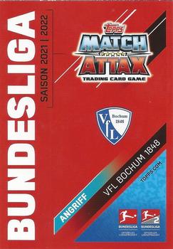 2021-22 Topps Match Attax Bundesliga - XMAS Cards #XMAS13 Takuma Asano Back