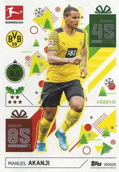 2021-22 Topps Match Attax Bundesliga - XMAS Cards #XMAS15 Manuel Akanji Front