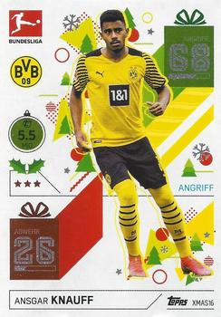 2021-22 Topps Match Attax Bundesliga - XMAS Cards #XMAS16 Ansgar Knauff Front