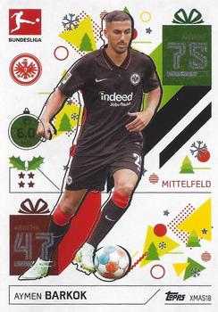 2021-22 Topps Match Attax Bundesliga - XMAS Cards #XMAS18 Aymen Barkok Front