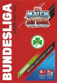 2021-22 Topps Match Attax Bundesliga - XMAS Cards #XMAS22 Maximilian Bauer Back