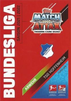 2021-22 Topps Match Attax Bundesliga - XMAS Cards #XMAS24 Stefan Posch Back