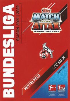 2021-22 Topps Match Attax Bundesliga - XMAS Cards #XMAS27 Kingsley Schindler Back