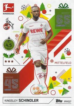 2021-22 Topps Match Attax Bundesliga - XMAS Cards #XMAS27 Kingsley Schindler Front