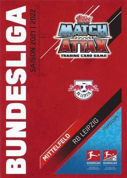 2021-22 Topps Match Attax Bundesliga - XMAS Cards #XMAS31 Tyler Adams Back