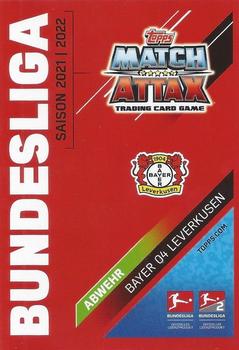 2021-22 Topps Match Attax Bundesliga - XMAS Cards #XMAS32 Jonathan Tah Back