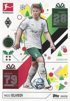 2021-22 Topps Match Attax Bundesliga - XMAS Cards #XMAS38 Nico Elvedi Front
