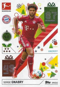 2021-22 Topps Match Attax Bundesliga - XMAS Cards #XMAS42 Serge Gnabry Front