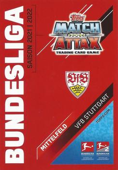 2021-22 Topps Match Attax Bundesliga - XMAS Cards #XMAS45 Orel Mangala Back