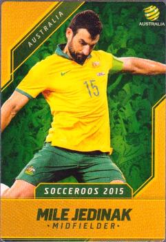 2015-16 Tap 'N' Play Football Federation Australia - Silver #7 Mile Jedinak Front