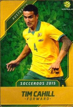 2015-16 Tap 'N' Play Football Federation Australia - Gold #4 Tim Cahill Front