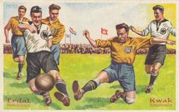1927 Werner & Mertz Erdal Kwak Serienbild Series 5 Internationale Fußballkämpfe (International Football Matches) #4 Deutschland - Holland Front