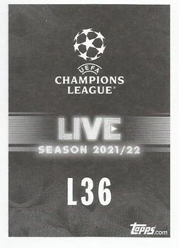2021-22 Topps UEFA Champions League Sticker Collection - Live #L36 Marcel Sabitzer Back