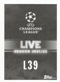 2021-22 Topps UEFA Champions League Sticker Collection - Live #L39 Arnaut Danjuma Back