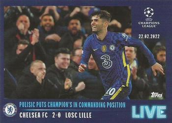 2021-22 Topps UEFA Champions League Sticker Collection - Live #L53 Christian Pulisic Front