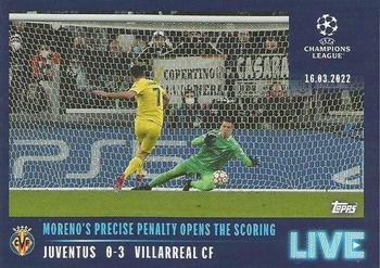 2021-22 Topps UEFA Champions League Sticker Collection - Live #L63 Gerard Moreno Front