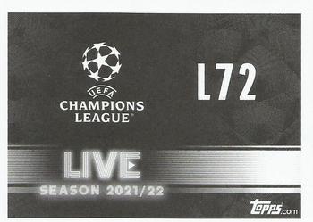 2021-22 Topps UEFA Champions League Sticker Collection - Live #L72 Arnaut Danjuma Back