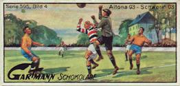 1924 Gartmann Chocolate (Series 595) Snapshots from Football #4 Altona 93 - Schwerin 03 Front