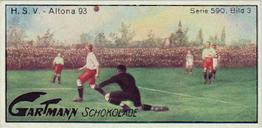 1924 Gartmann Chocolate (Series 590) Snapshots from Football #3 H.S.V. - Altona 93 Front
