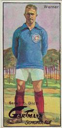1924 Gartmann Chocolate (Series 575) North German Football Players #6 August Werner Front