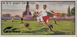 1927 Gartmann Chocolate (Series 629) Snapshots From The Soccer Game #2 H.S.V. against Cambridge University Front
