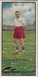 1926 Gartmann Chocolate (Series 647) North German Football Players #5 Arthur Warnecke Front