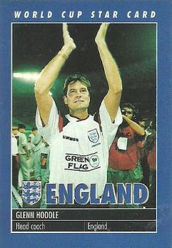 1998 Carlton Books England World Cup Star Card #NNO Glenn Hoddle Front