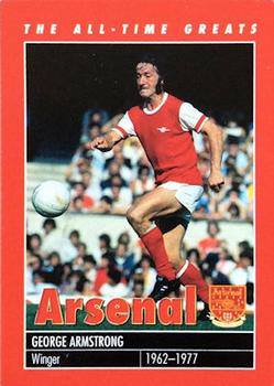 1998-99 Carlton Books Arsenal The All-Time Greats #NNO George Armstrong Front