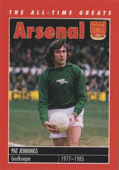 1998-99 Carlton Books Arsenal The All-Time Greats #NNO Pat Jennings Front
