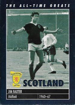 1997-98 Carlton Books Scotland The All-Time Greats #NNO Jim Baxter Front