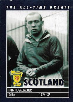 1997-98 Carlton Books Scotland The All-Time Greats #NNO Hughie Gallacher Front